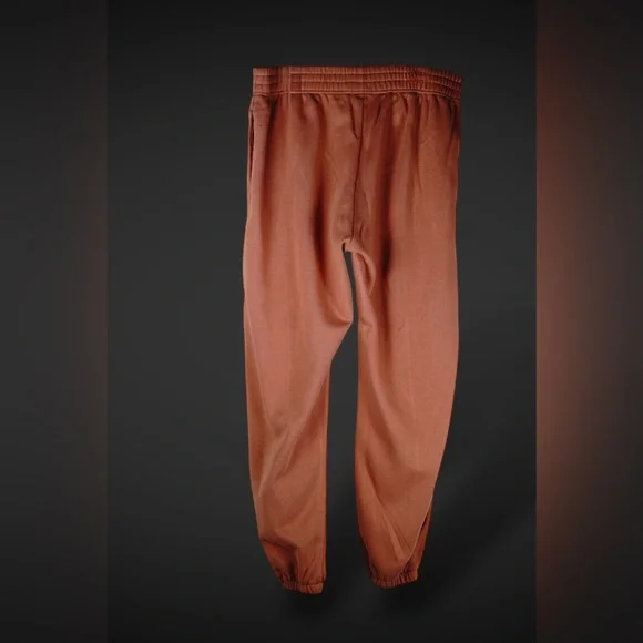 Nike Women’s Rust Orange Sportswear Essential Fleece Joggers Sweatpants Size L - Picture 7 of 17